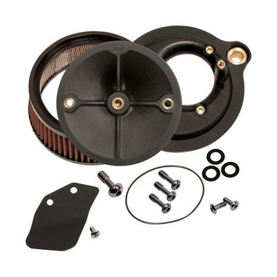 S&S Stealth Luftfilter Kit für Harley Softail und Touring M8 17-25
