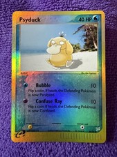Pokémon TCG Psyduck EX Team Magma vs Team Aqua 44/95 Reverse Holo Common on eBay