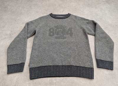 Vintage Levi's Pullover Herren M Wollpullover Strickpullover Y2K District Grizzlies 804