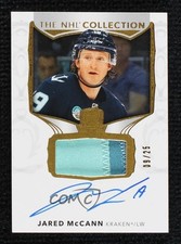 2024 Upper Deck The Cup NHL Collection 9/25 Jared McCann #NHL-JM Patch Auto 0c3
