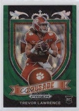 2021 Panini Prizm Draft Picks Crusade Green Wave Trevor Lawrence #161 12ui