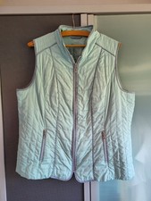 Weste Steppweste hellhrün mint Gr. 46 aqua 1...