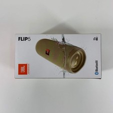 New Open Box JBL Flip 5 Portable Bluetooth Party Speaker Black