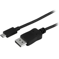 STARTECH CDP2DPMM6B 6ft USB C to DisplayPort 1.2 Cable 4K 60Hz