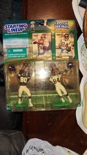 1999 Starting Lineup Randy Moss/Cris Carter Classic Doubles W/ Two Cards