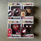 Funko Pop! Marvel Vinyl Lot of 4: Carnage, Ghost Spider, Miles morales SpiderMan