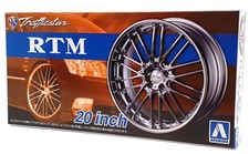Aoshima 124 Scale Kit 05371 - Trafficstar Rtm 20 Inch Wheel