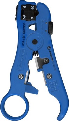 Jonard Tools Ust-596 Universal Cable Stripper For Rg59 And Rg6 Coax Network And
