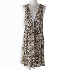 Stella McCartney Ladies Dress Unused Silk Floral Sleeveless Multicolor Size 40