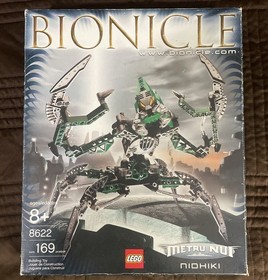 LEGO Bionicle 8622 Nidhiki, 100% Complete With Box And Instructions.