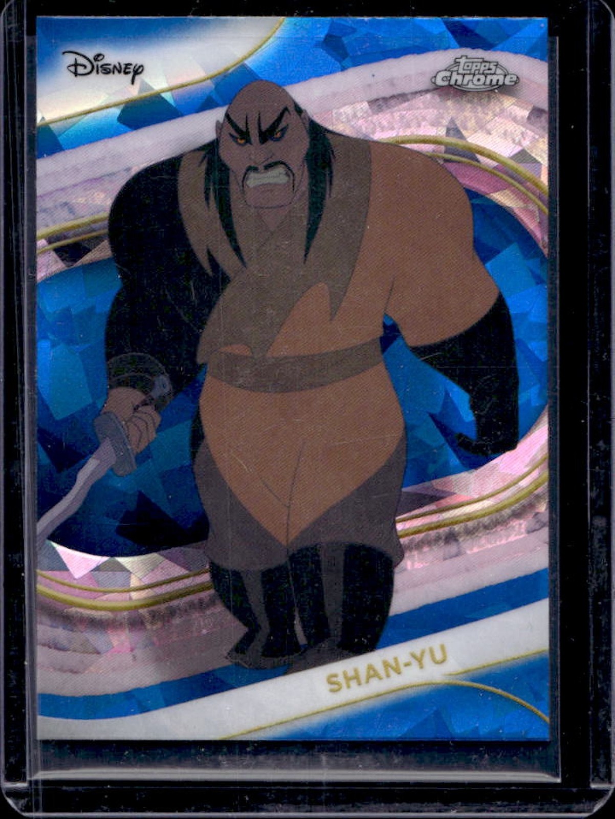 Shan-Yu 2025 Topps Chrome Disney #42 Black Wave Refractor /10