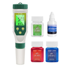 Misuratore PH 5 in 1, PH EC TDS Salinità Temperatura Meter Con Innovativo Displa