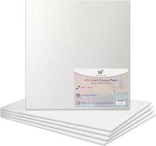 6 X 6? / 15 x 15cm Canvas Panel Stretched Blank Canvas Board Primed Artist Bo