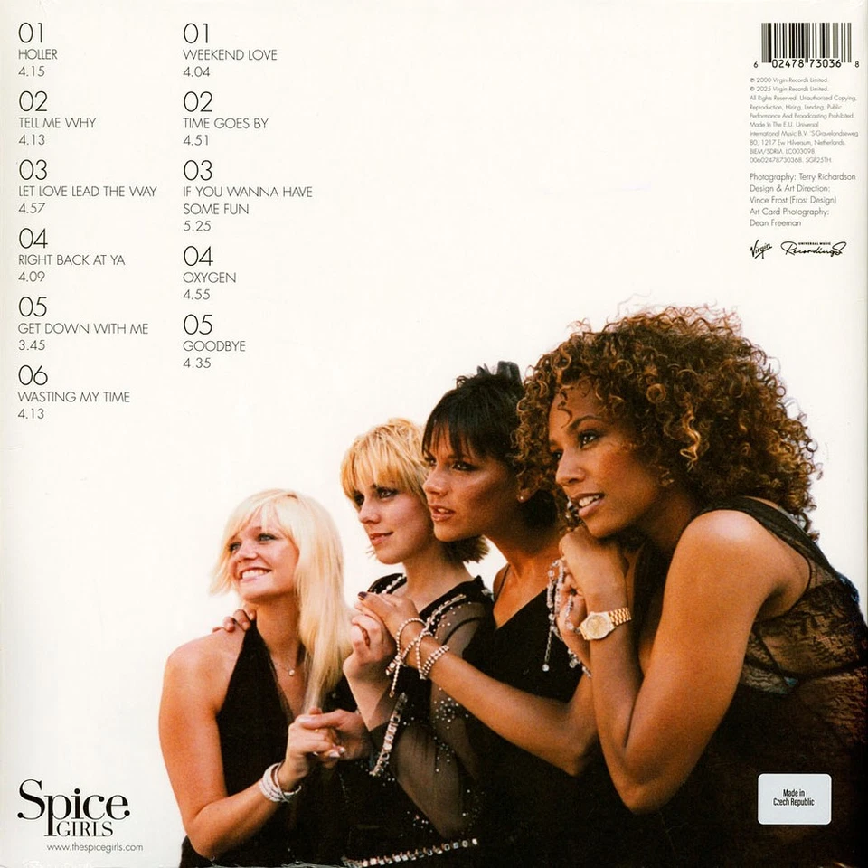 Spice Girls - Forever 25th Anniversary Limited Black red M (2000 - US - Reissue) - Bild 3 von 3