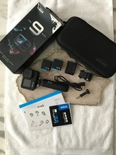 Gopro Hero 9 Black 20MP 1080p Live Streaming Voice Control Touch Screen App