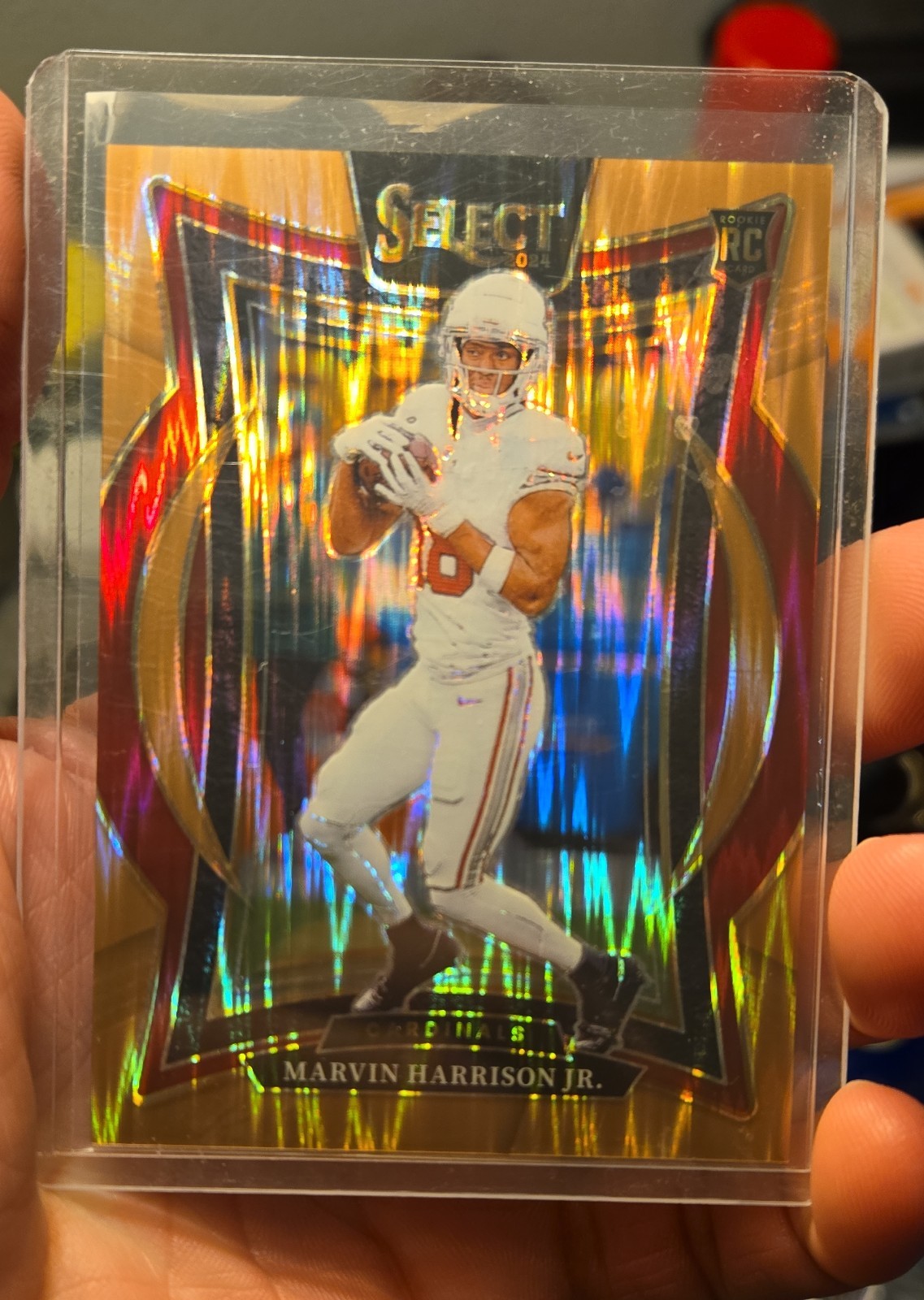 2024 Panini Select Concourse Marvin Harrison Jr. /299 Copper Shock #28 Cardinals