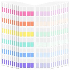 480 PCS Sticky Index Tabs, Colored Small 480PCS, Mixed Color-small-480pcs