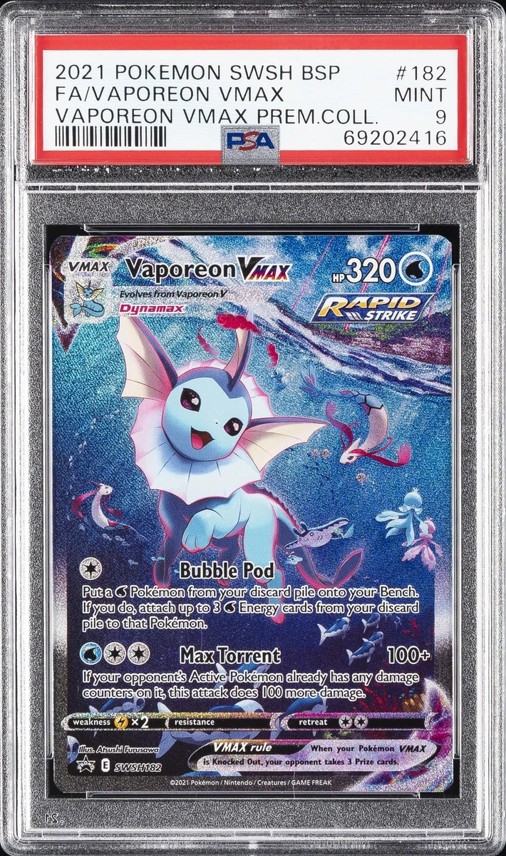 Vaporeon VMAX Pokémon TCG Cards for sale | eBay