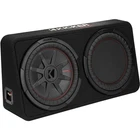 Kicker 48TCWRT122 CompRT 12" subwoofer in thin profile enclosure, 2ohm