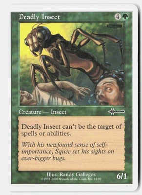 Deadly Insect 53 Common Beatdown Box Set Magic: The Gathering Lightly Played