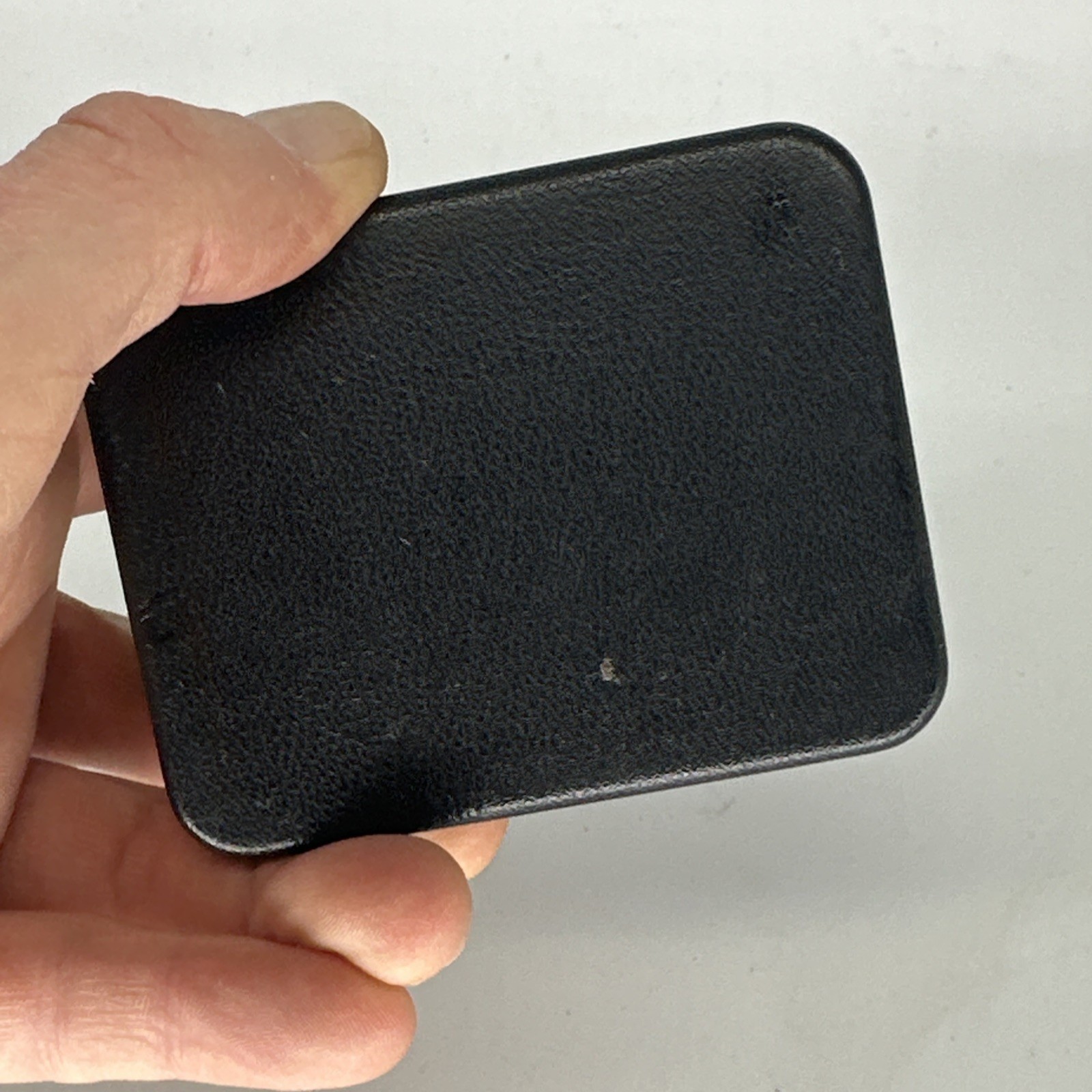 Vintage 1960s Anson Jewelry Box Empty Original Box Clamshell Black ...