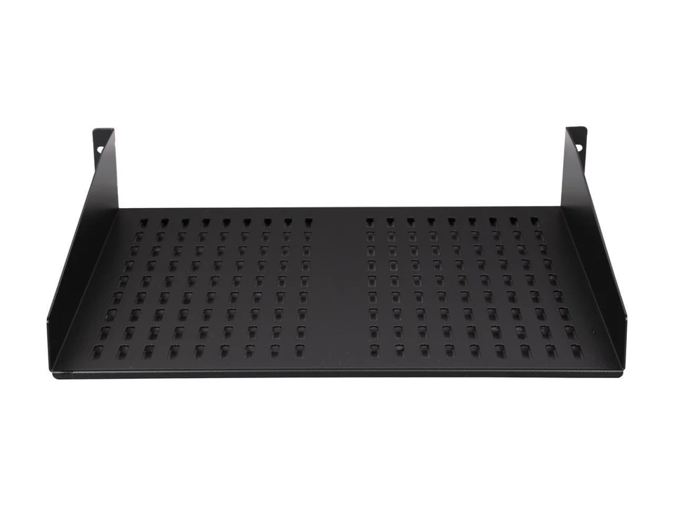 StarTech.com CABSHELFV 2U 16 in Universal Vented Rack Mount Cantilever Shelf - - Image 2 of 4