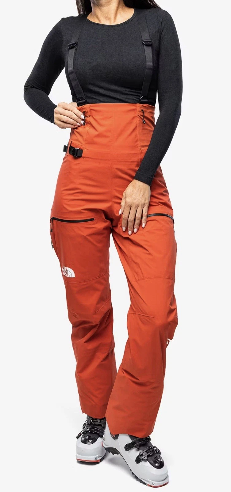 The North Face Summit Series Womens GORE-TEX Pro Bib Sz XXL Reg Auburn Glaze New