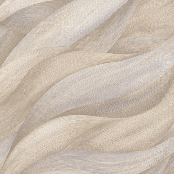 Erismann Casual Chic Wellen Tapete Abstrakt Struktur Vinyl Beige 10257-02-image