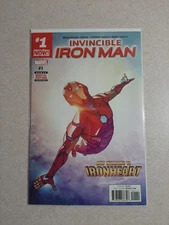 Invincible Iron Man #1 1st Solo/Cover Riri Williams Ironheart Marvel Comics 2017
