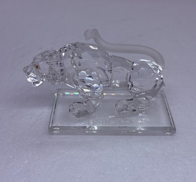 Rare HSBC Bank Year Of The Tiger Zodiac Crystal Figurine