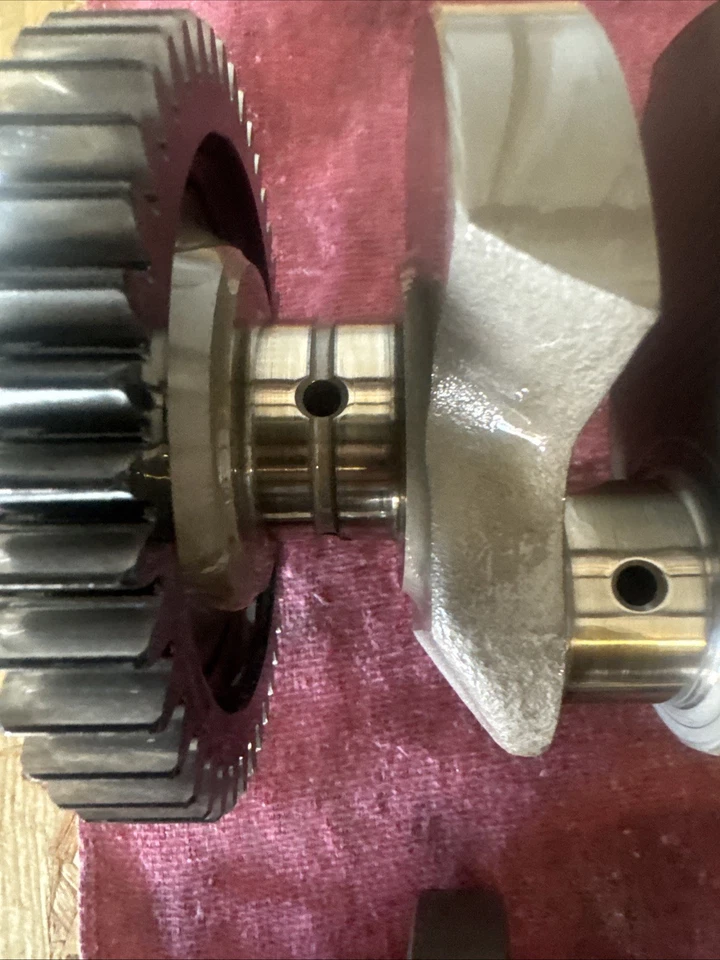 2014 09-14 Yamaha R1 YZFR1 Crankshaft Crank Balancer Shaft Fixable - Image 3 of 4