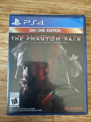 Metal Gear Solid V The Phantom Pain Day One Edition PS4 Complete Map Insert
