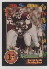 1991 Wild Card Draft Darren Lewis #59 Rookie RC d5h. rookie card picture