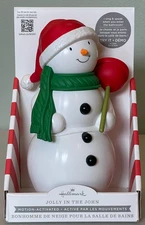 Hallmark 2025 JOLLY IN THE JOHN HOLIDAY SNOWMAN w/Sound ~ NWT