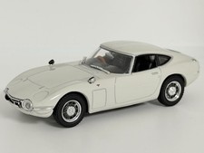 Toyota 2000Gt Mini Car Noreb Norev 1/43 1967 White