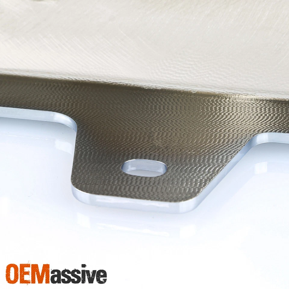 For 2014-2015 Chevy Silverado 1500 Chrome Panel Front Bumper Skid Plate w/o Z71 - Image 4 of 4