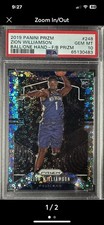 2019 Panini Prizm Zion Williamson Fast Break Prizm Ball In One Hand (RC) Rookie