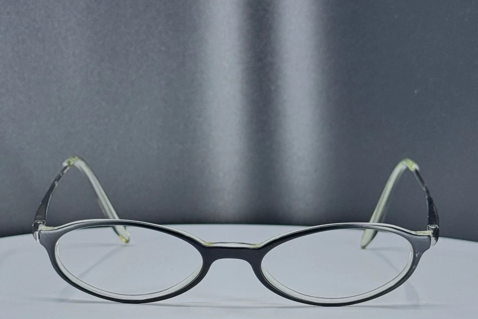 VTG ANNE KLEIN 8026 K5162 Womens Black Gunmetal Oval Eyeglasses FRAMES ONLY - Image 2 of 4