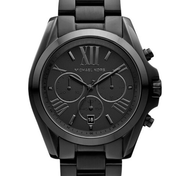 Michael Kors Men's Black Watch MK5550 42mm eBay
