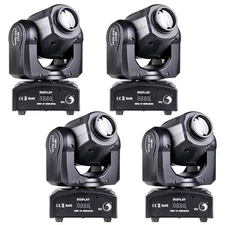 100W 8Gobo Moving Head Stage Lighting RGBW LED DJ DMX Beam Spot Club Party Light