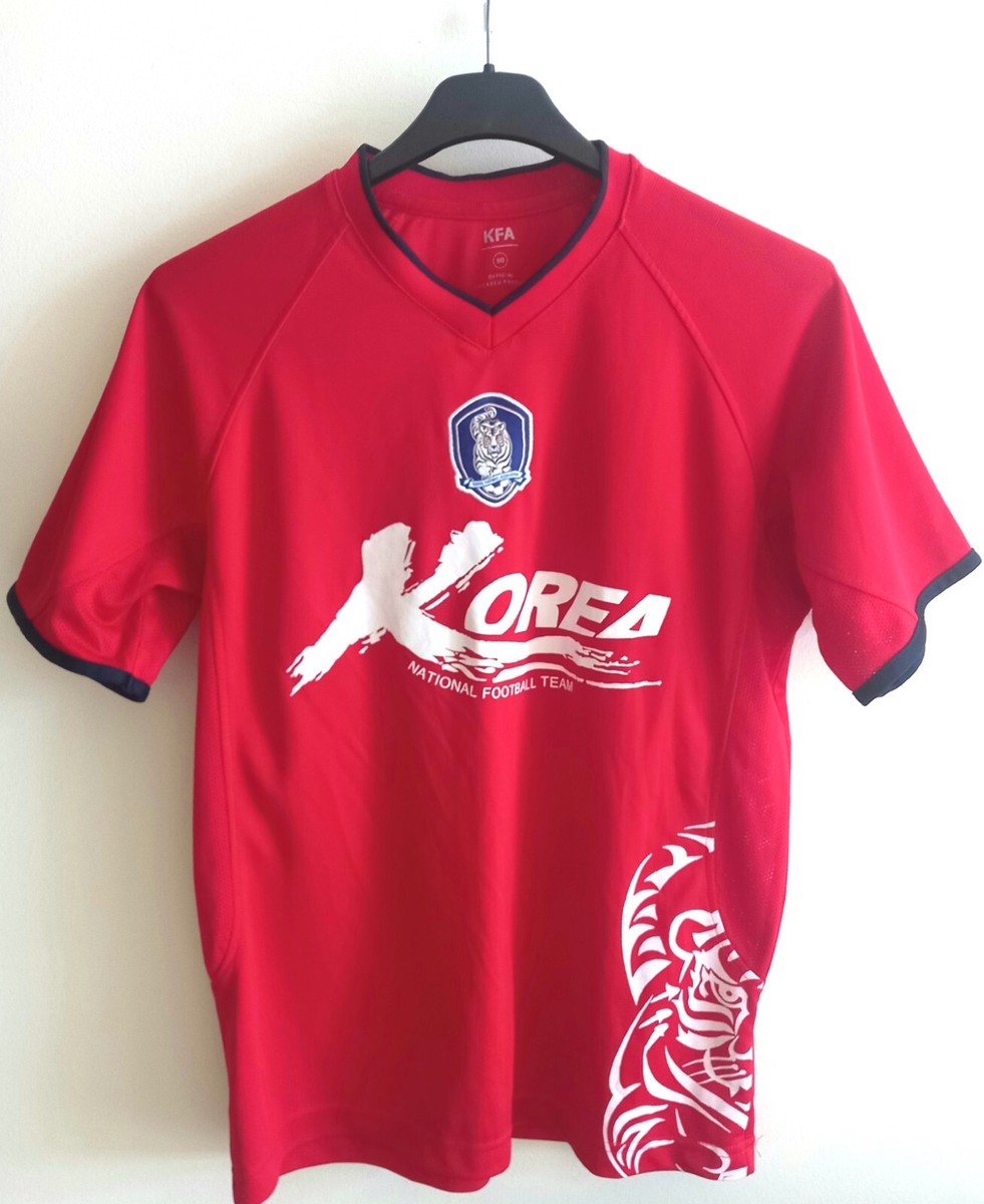 k*'様 韓国代表 シャツ レッド 11 KFA South Korea National Football Team Red Soccer Red Jersey Size