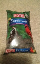 Kaytee Wild Bird Food Black Oil Sunflower Sunflower Bird Seed Bird Treat 5 Lb
