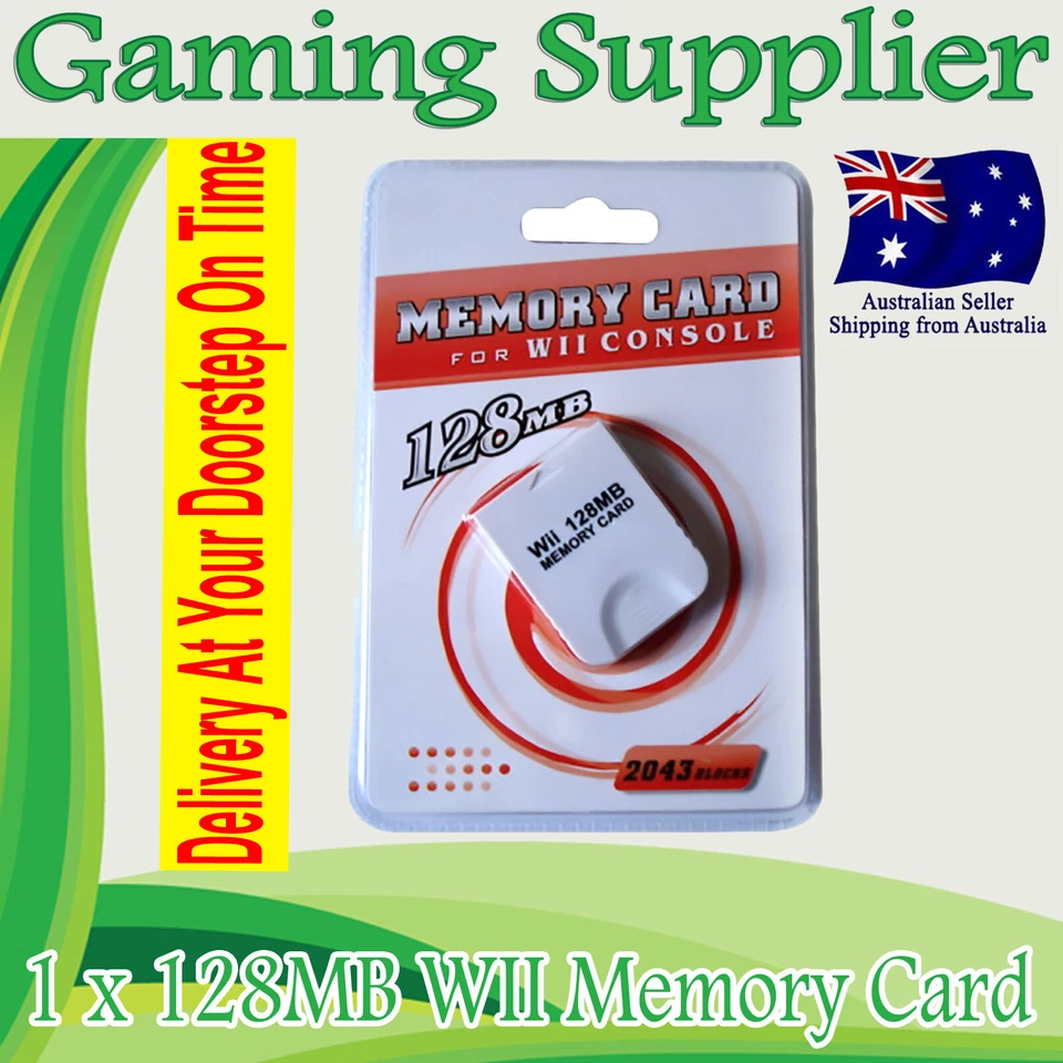 128MB Memory Card for Nintendo Wii Console(GC SLOT) / GameCube Adapter - Image 3 of 3