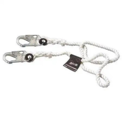 Honeywell Miller 201RLS-2-Z7/20FT Positioning Lanyard, 310 Lb. Weight Cap