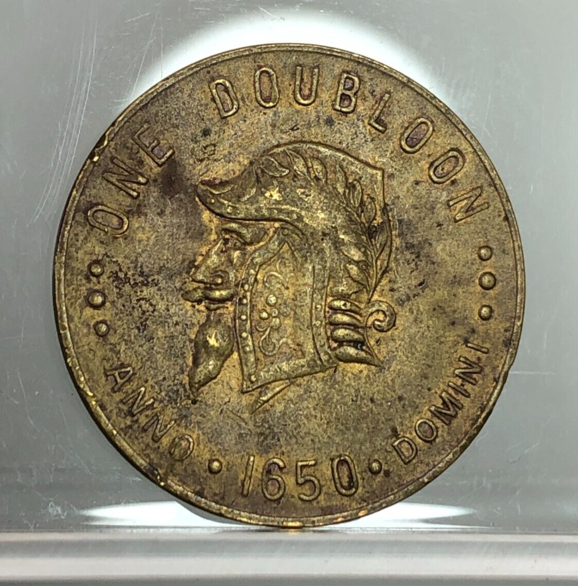 One Doubloon 1650 Anno Domini Pirate Gold ~ Good For One Doubloon ~ Token |  eBay