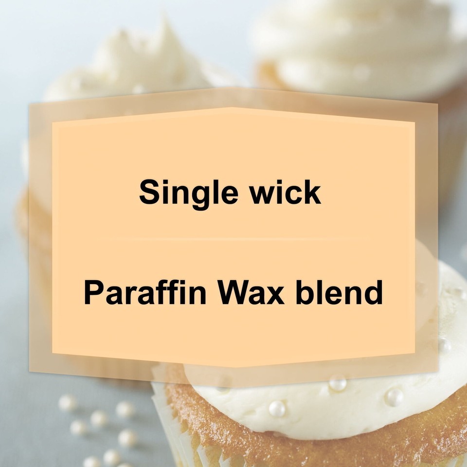 20 oz Vanilla Scented SingleWick Large Glass Jar Candle Scented Candle