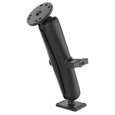 RAM-101U-D-DEN1 RAM Double Ball Mount with Round  Rectangula...