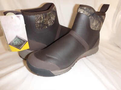 Muck Boots Men's Chelsea Outscape Waterproof  Boots Mossy Oak Boots Size 11.5