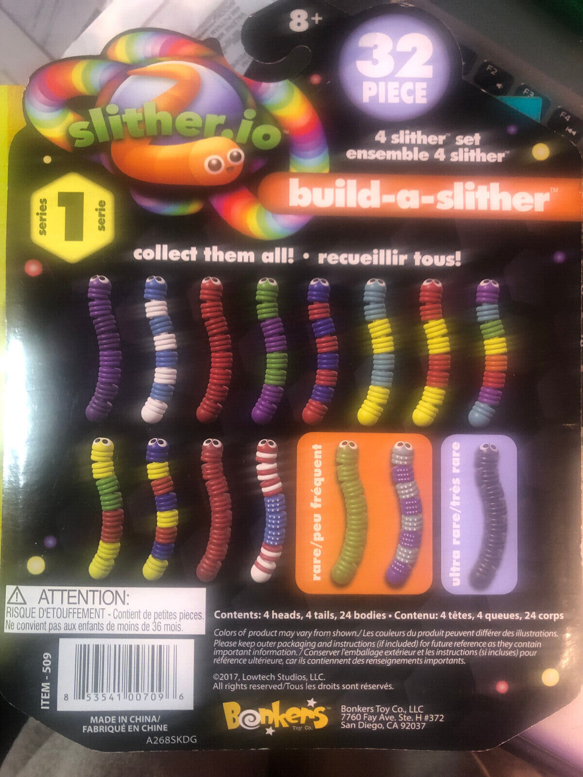 Slither.io Build-a-Slither Series 1 Super Slither Mega Pack