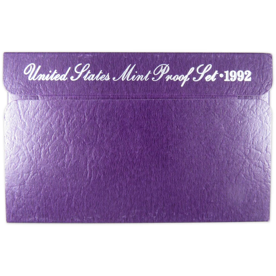 1992 Clad Proof Set U.S. Mint Original Government Packaging OGP COA - Image 4 of 4